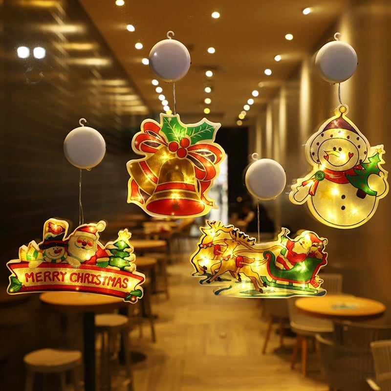 đChristmas Window Hanging Lights