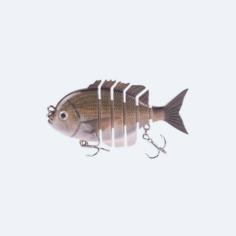 Uusi 6-osainen Bionic Multi-Section Tilapia Lure -viehelajiđđŁ