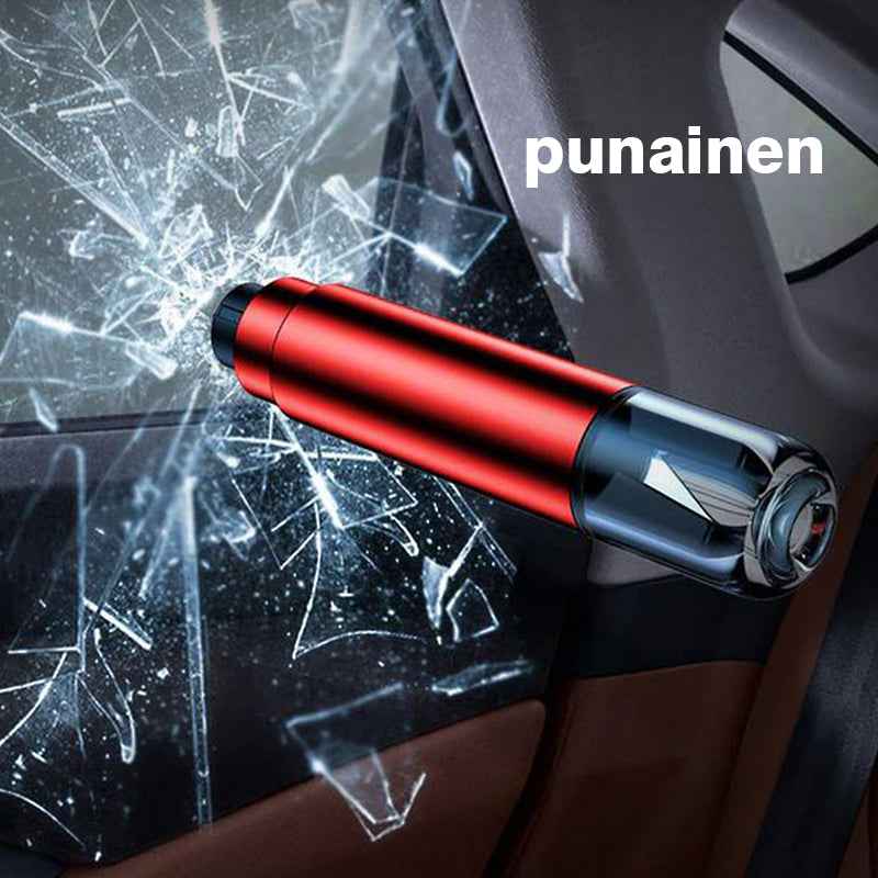Mini hätätyökalu autolla pakenemiseen