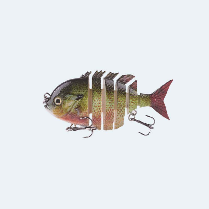Uusi 6-osainen Bionic Multi-Section Tilapia Lure -viehelajiđđŁ