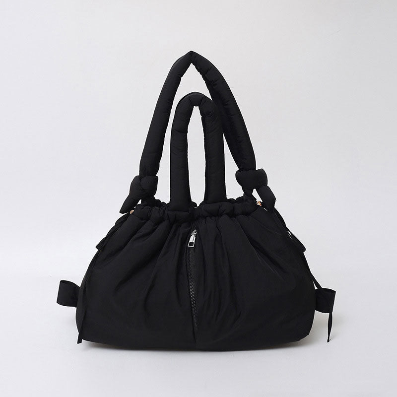 Untuvatakki Nylon Kiristysnyöri Reppu