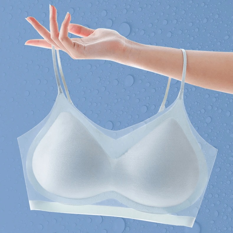 Kesällä saumaton erittäin ohut Plus koon jää silkki Comfort rintaliivit
