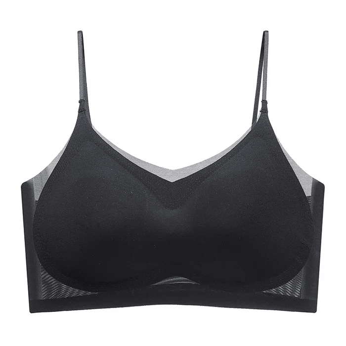 Kesällä saumaton erittäin ohut Plus koon jää silkki Comfort rintaliivit