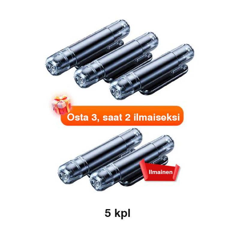 Mini hätätyökalu autolla pakenemiseen