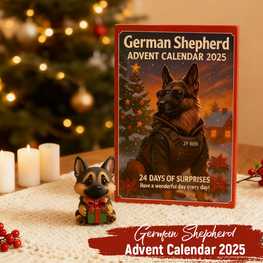 🎄🐾 Saksanpaimenkoiran joulukalenteri 2025 🎁