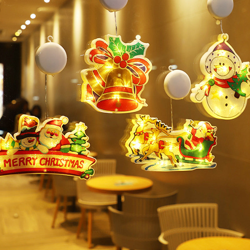 đChristmas Window Hanging Lights