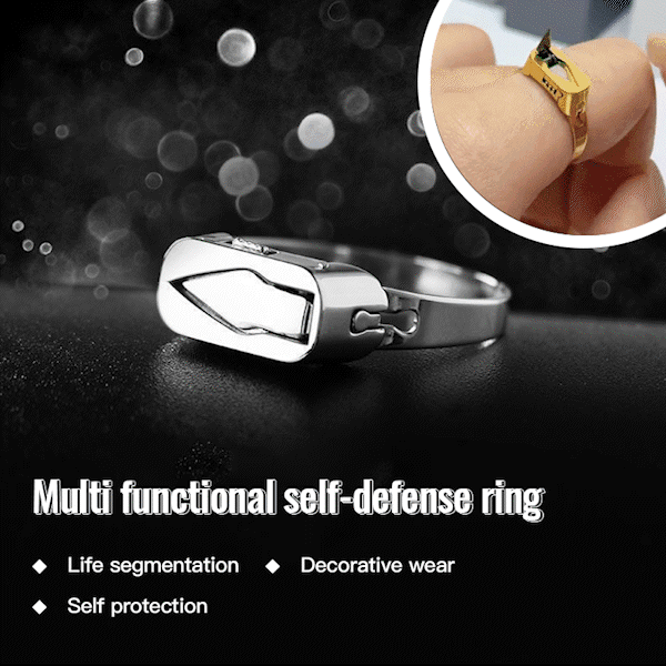 đMetal Self Defense Ring Knife