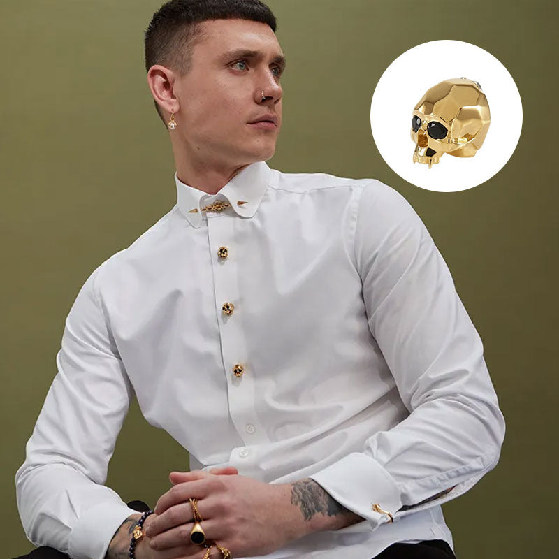 Pääkallo Button Cover Set
