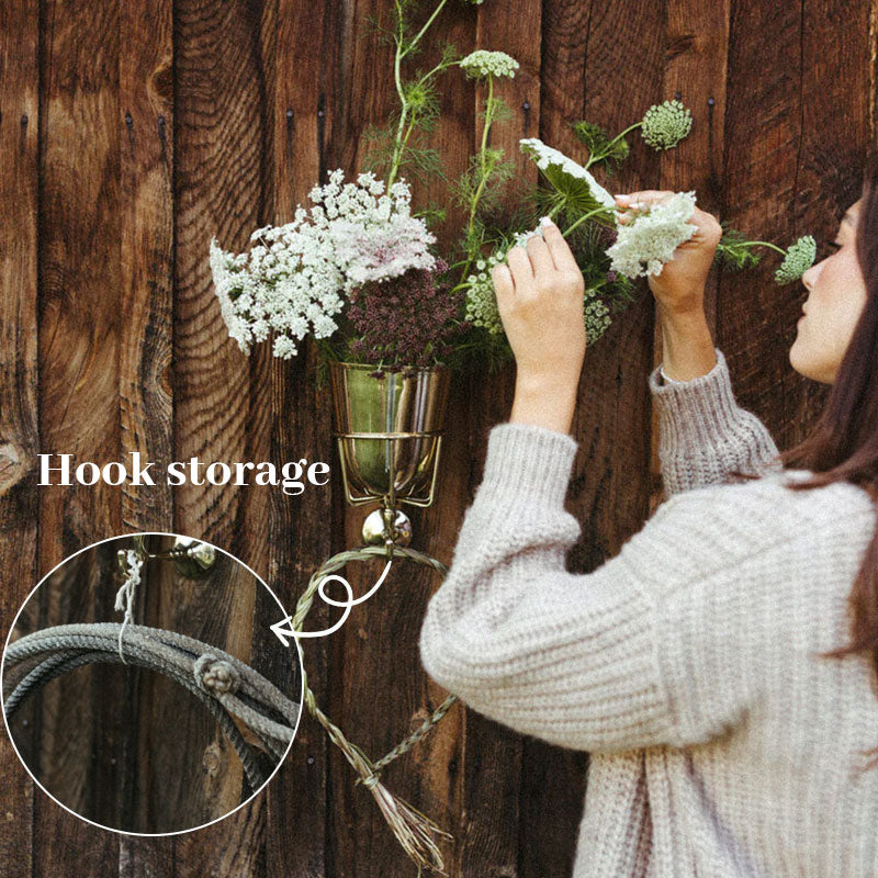 đ Metallinen roikkuva ruukku seinĂ€koriste | Creative Home Decor đ