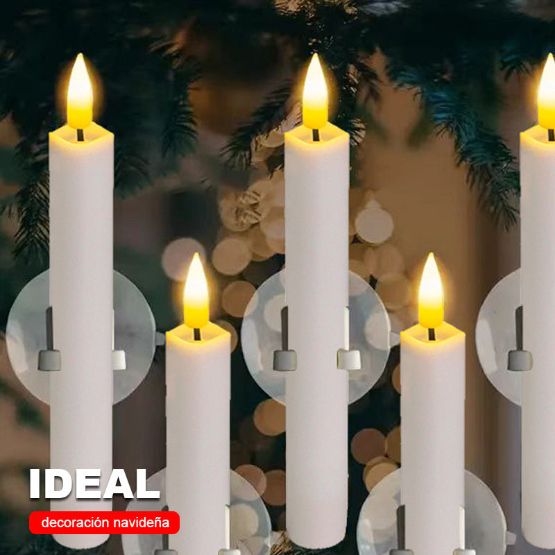 đ Joulu Special đ„ 6kpl syttymĂ€tön LED-ikkuna kynttilĂ€t