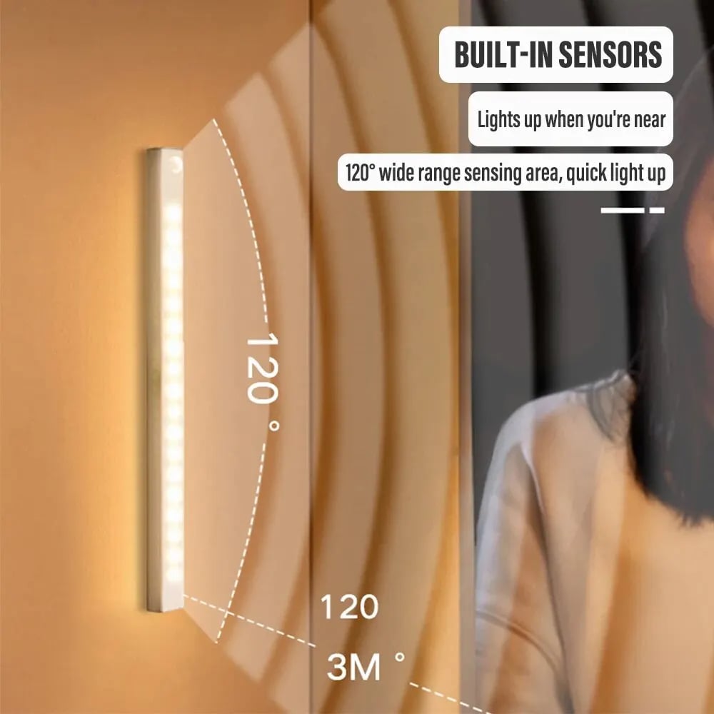 🔥UUDEN VUODEN MYYNTI - Ladattavat LED-valaisimet ilman lyöntiä Smart Sensor Magnetic
