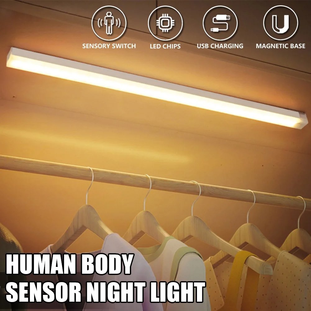 🔥UUDEN VUODEN MYYNTI - Ladattavat LED-valaisimet ilman lyöntiä Smart Sensor Magnetic