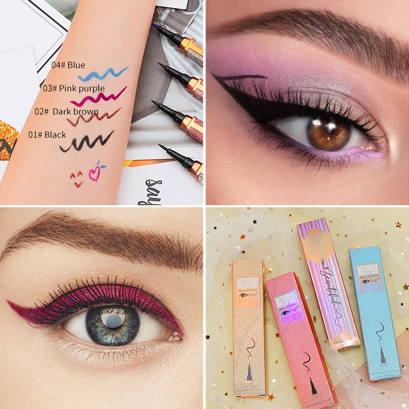 Värillinen vedenkestävä eyeliner