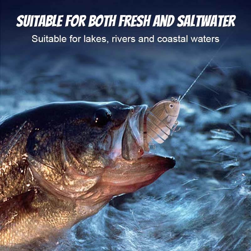 Uusi 6-osainen Bionic Multi-Section Tilapia Lure -viehelajiđđŁ