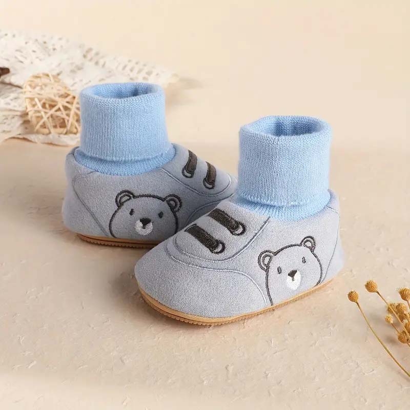 đ Søte Bjørn Slip-on SmĂĽbarnsko â Komfortable Første GĂĽsko đ§¸