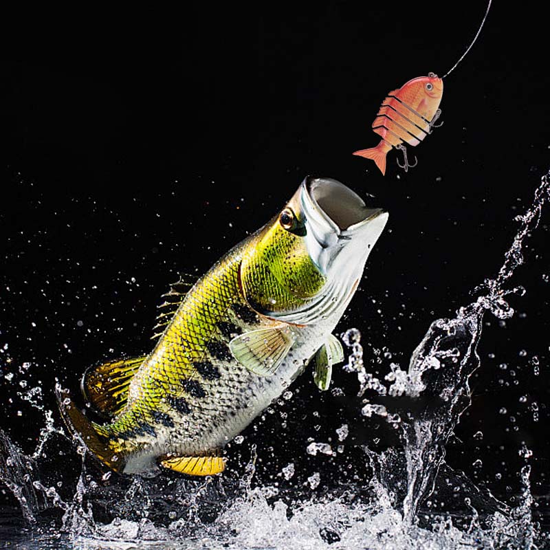 Uusi 6-osainen Bionic Multi-Section Tilapia Lure -viehelajiđđŁ