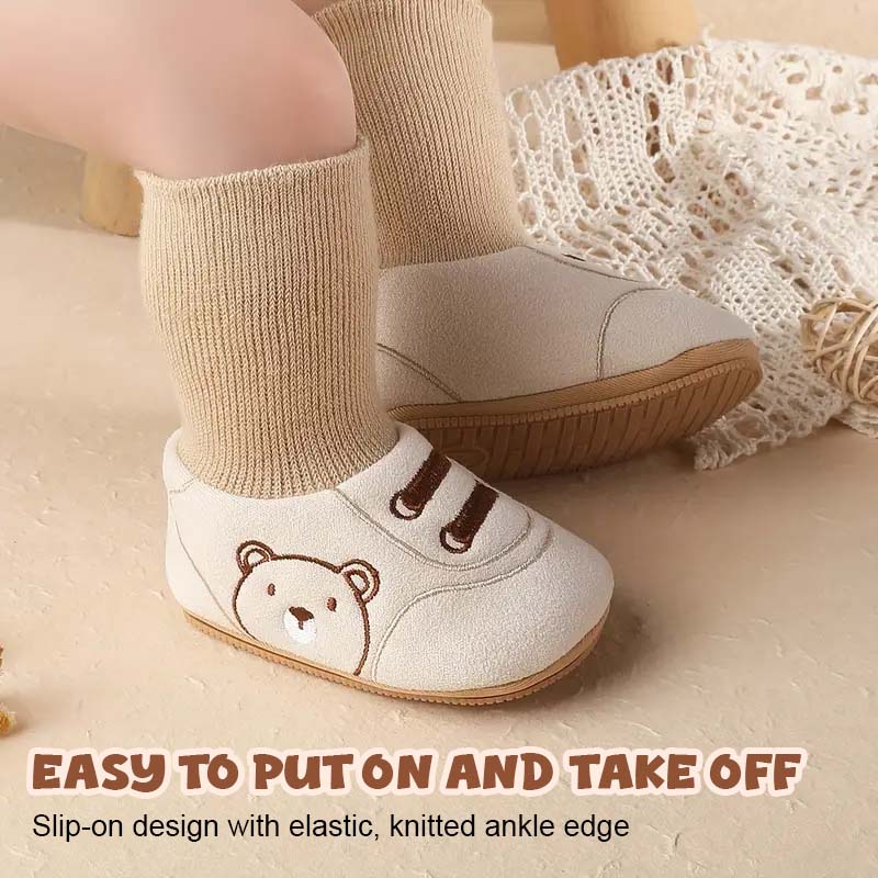 đ Søte Bjørn Slip-on SmĂĽbarnsko â Komfortable Første GĂĽsko đ§¸
