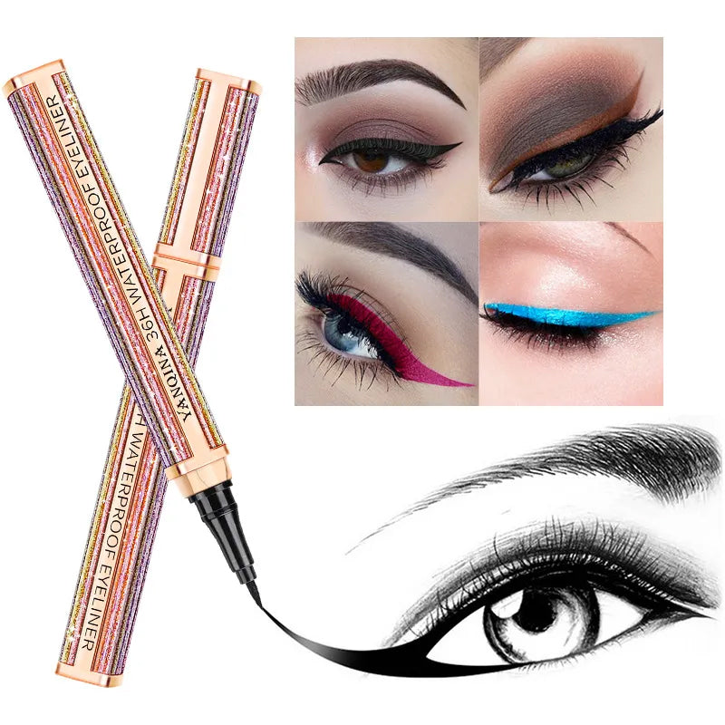 Värillinen vedenkestävä eyeliner