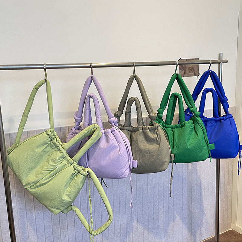 Untuvatakki Nylon Kiristysnyöri Reppu