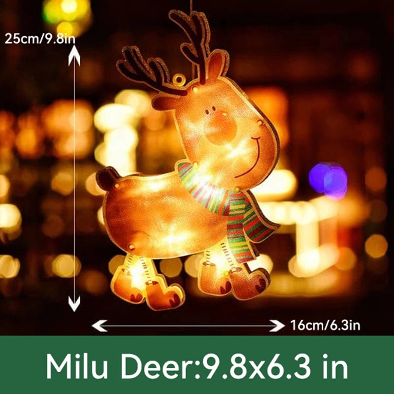 đChristmas Window Hanging Lights