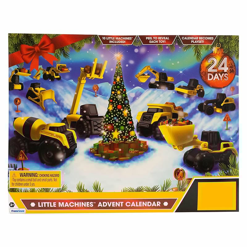 đ24-tĂ€giger Countdown-Kalender mit LKW auf dem Weg zu Weihnachten