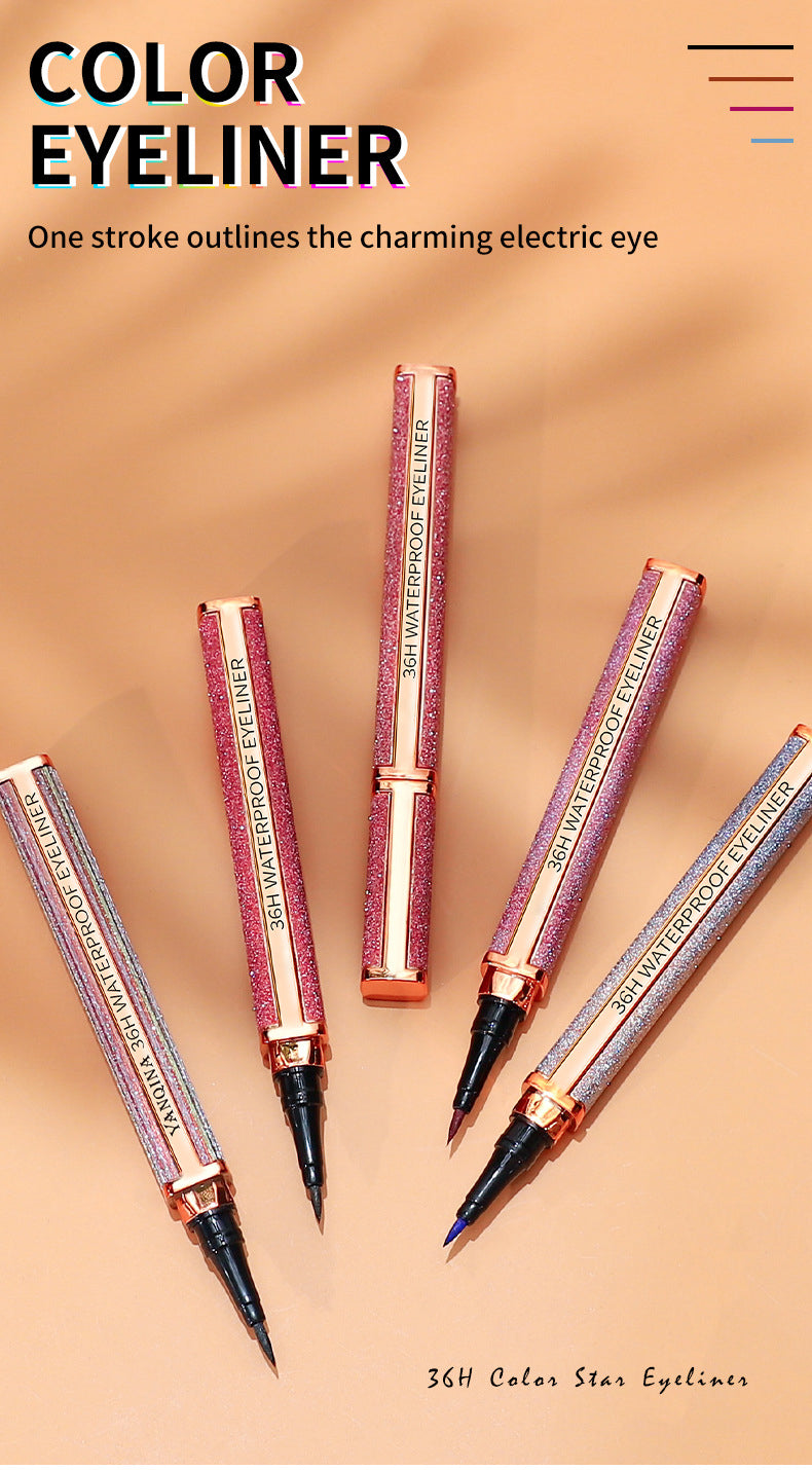 Värillinen vedenkestävä eyeliner