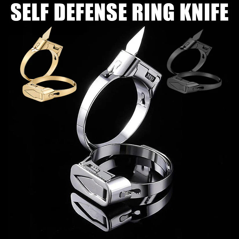 đMetal Self Defense Ring Knife