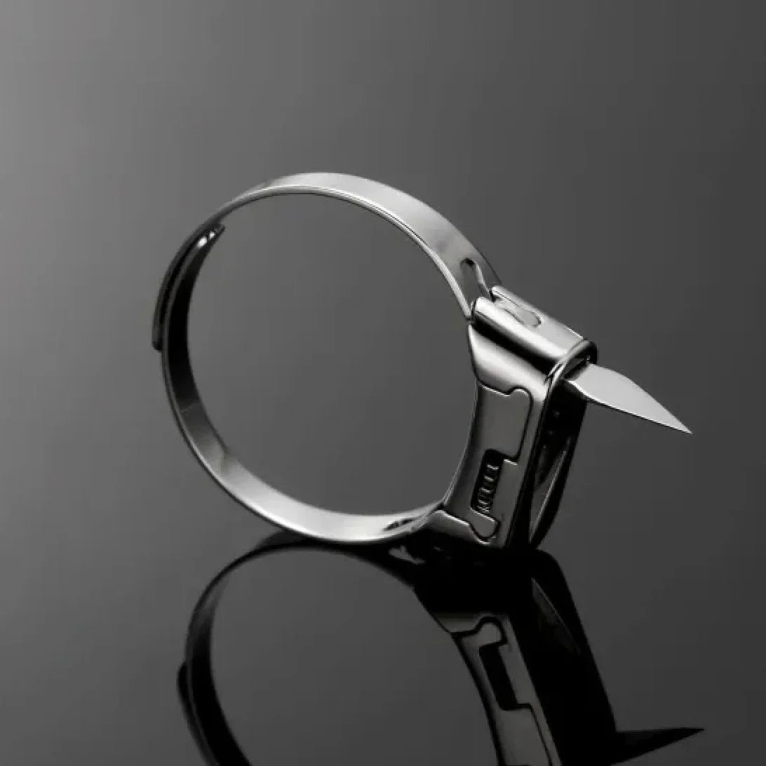 đMetal Self Defense Ring Knife