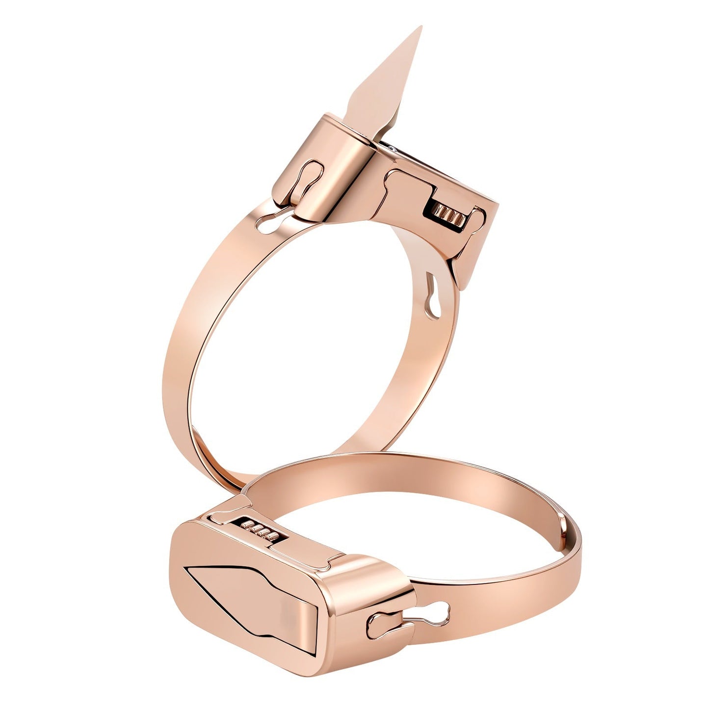 đMetal Self Defense Ring Knife