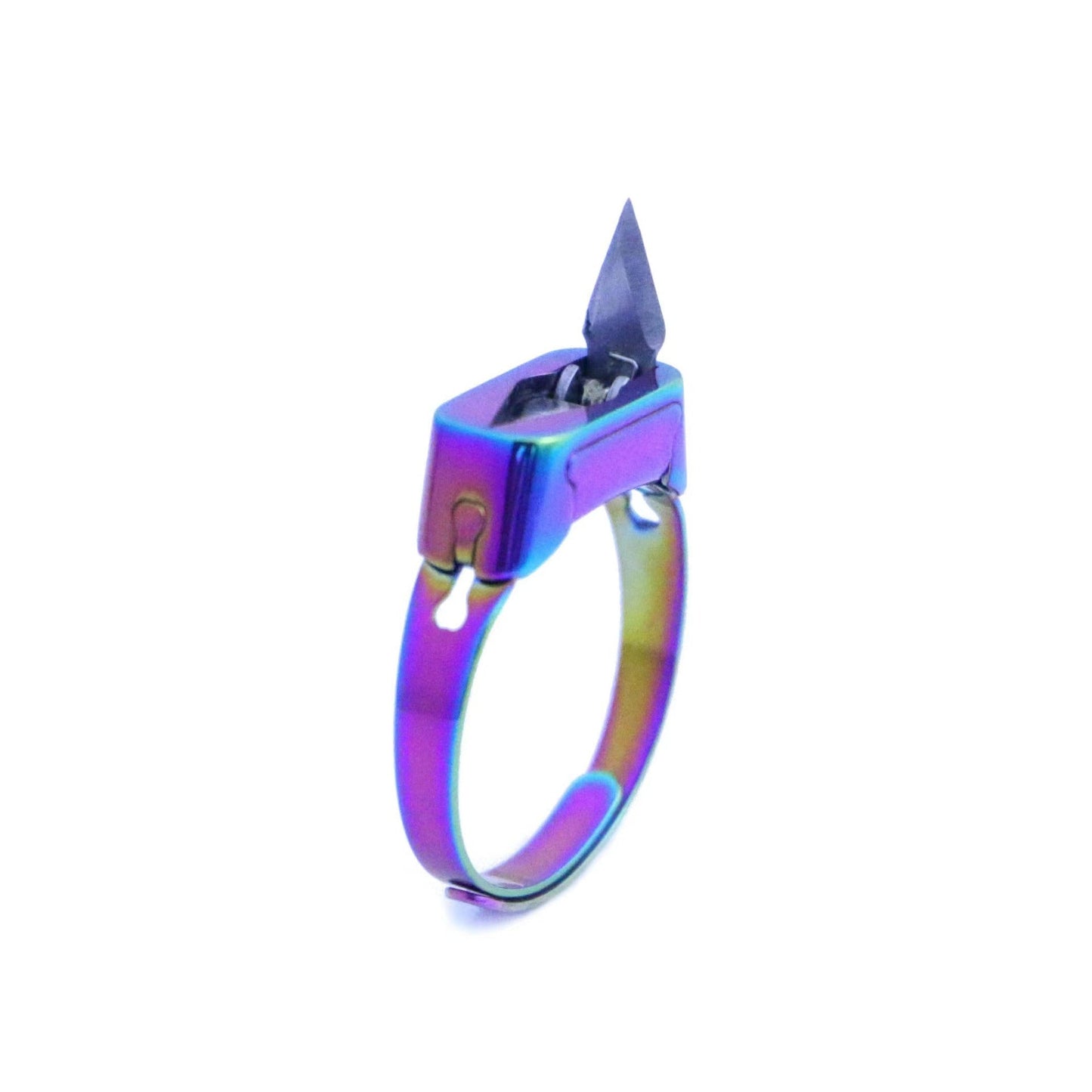 đMetal Self Defense Ring Knife