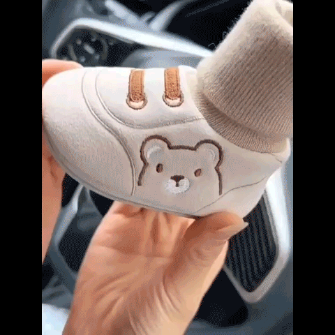 đ Søte Bjørn Slip-on SmĂĽbarnsko â Komfortable Første GĂĽsko đ§¸