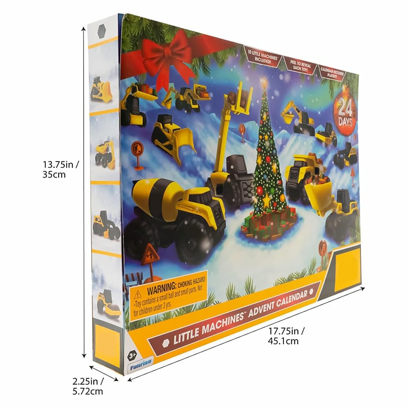 đ24-tĂ€giger Countdown-Kalender mit LKW auf dem Weg zu Weihnachten
