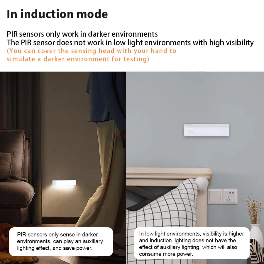🔥UUDEN VUODEN MYYNTI - Ladattavat LED-valaisimet ilman lyöntiä Smart Sensor Magnetic