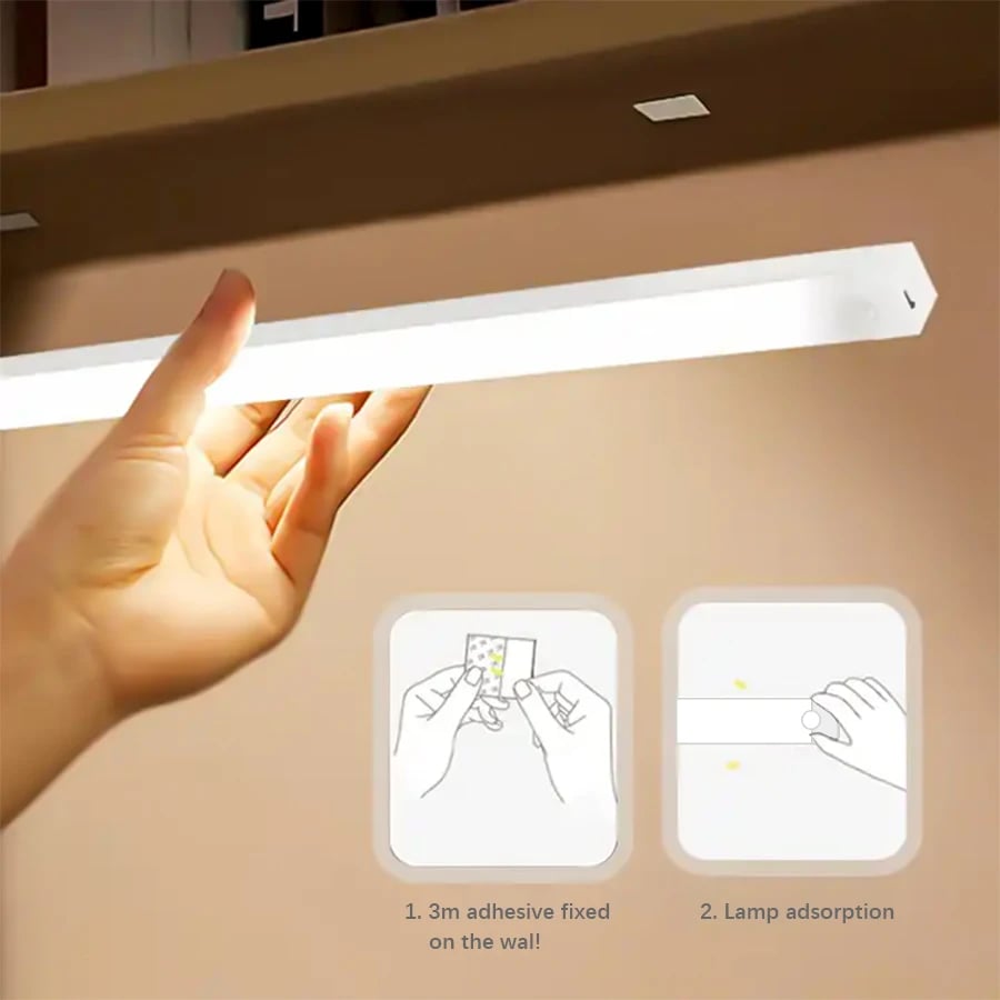 🔥UUDEN VUODEN MYYNTI - Ladattavat LED-valaisimet ilman lyöntiä Smart Sensor Magnetic