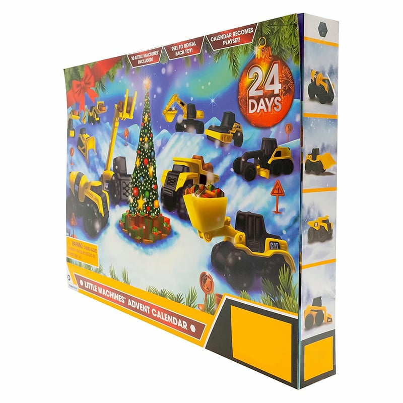 đ24-tĂ€giger Countdown-Kalender mit LKW auf dem Weg zu Weihnachten