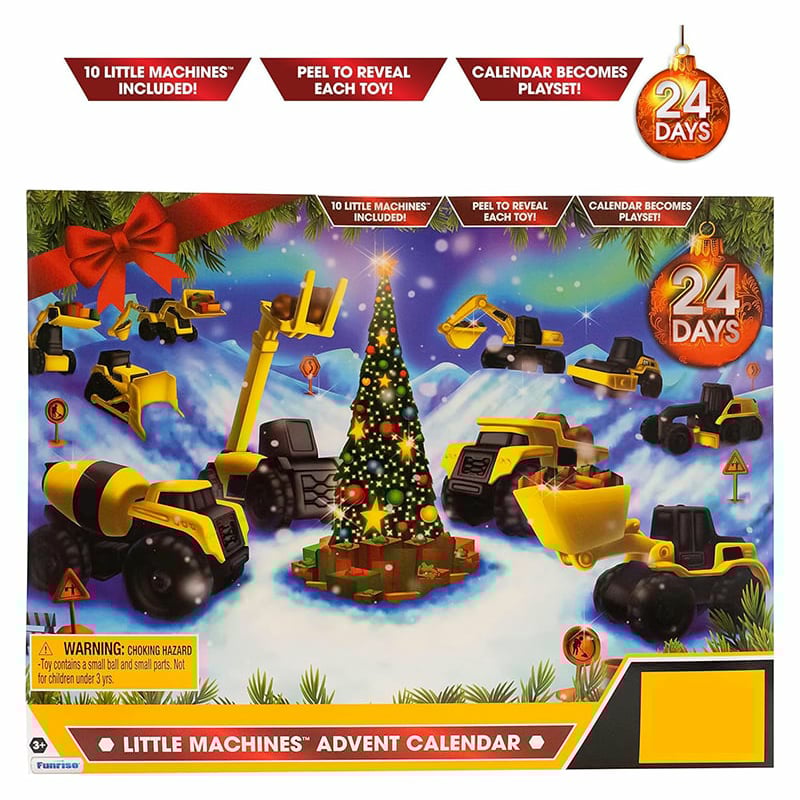đ24-tĂ€giger Countdown-Kalender mit LKW auf dem Weg zu Weihnachten