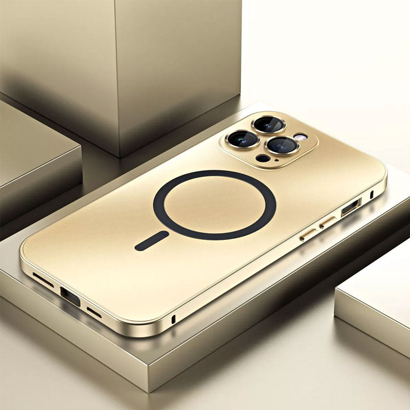 Magneettinen metalli Snap-On Case iPhonelle