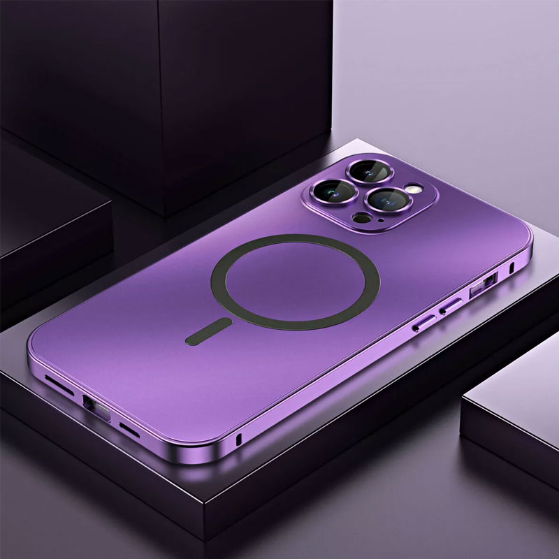 Magneettinen metalli Snap-On Case iPhonelle