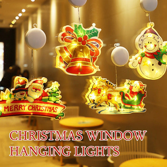 🎄Christmas Window Hanging Lights