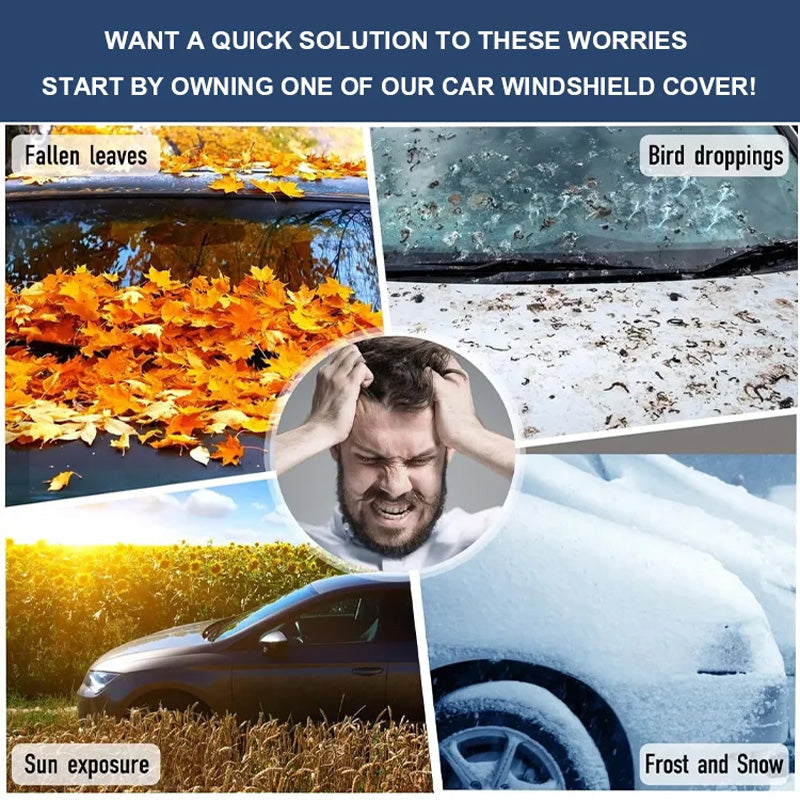 Magneettinen auton lumisuoj