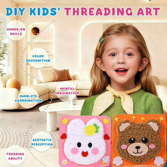 DIY-lasten langankudontataide