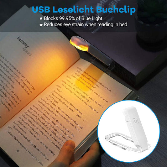 USB-lataus Clip-on lukuvalot
