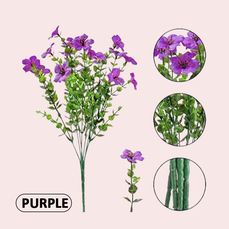 🌺UV-kestävä värikäs tekokukka💖