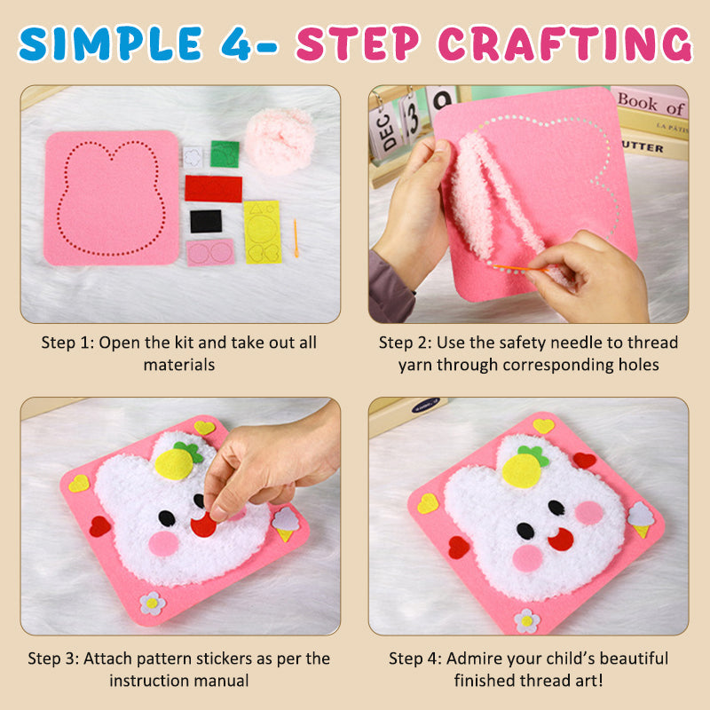 DIY-lasten langankudontataide