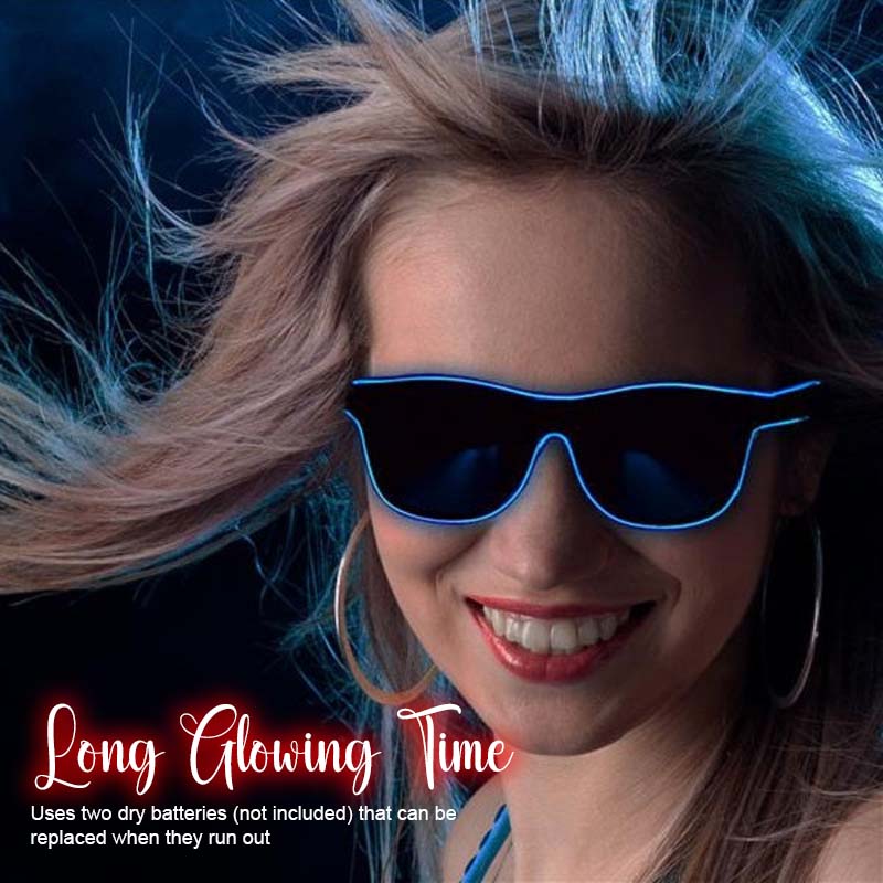 Valoa lähettävät silmälasi