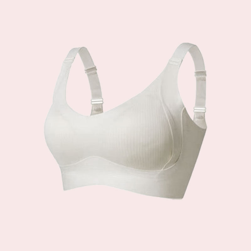 🔥Kevät kuuma myynti 49% OFF- Ribbed Push Up säädettävä langaton rintaliivit naisille