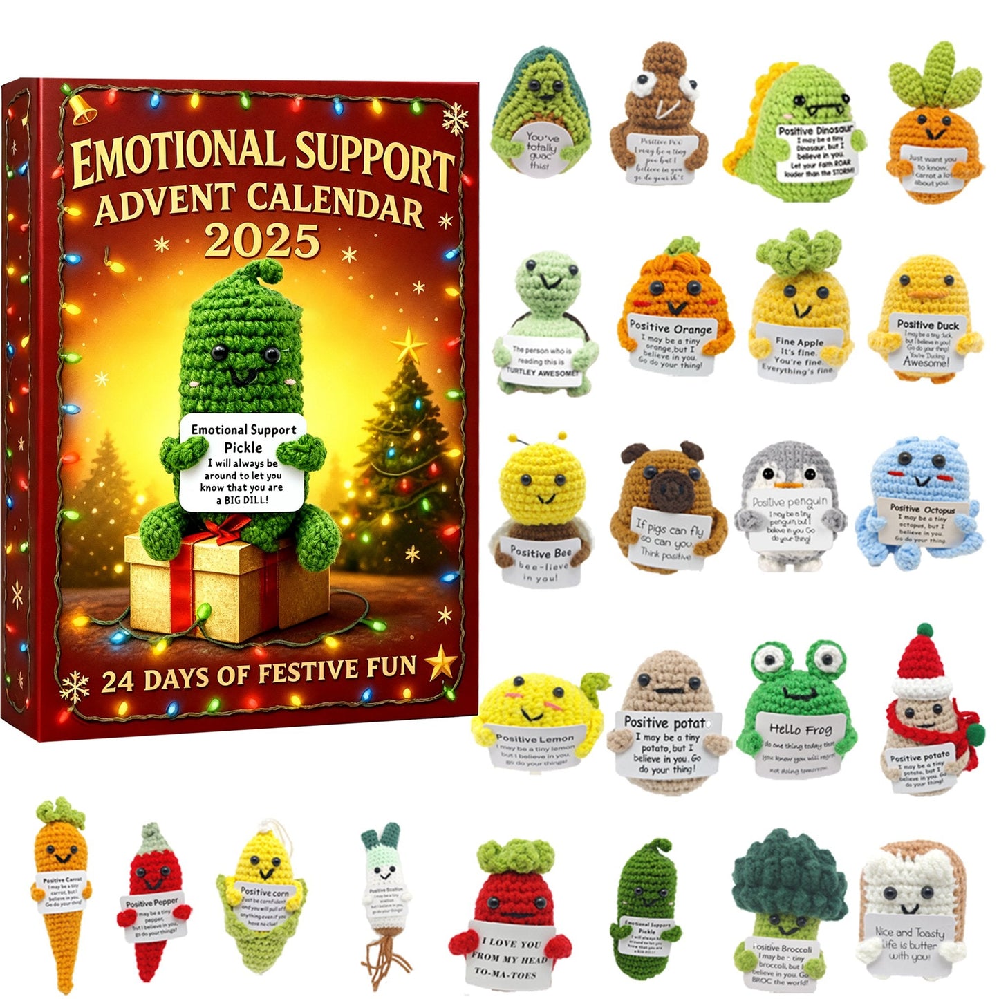 🎄EMOTIONAALINEN TUKI ADVENTIKALENTERI 2025