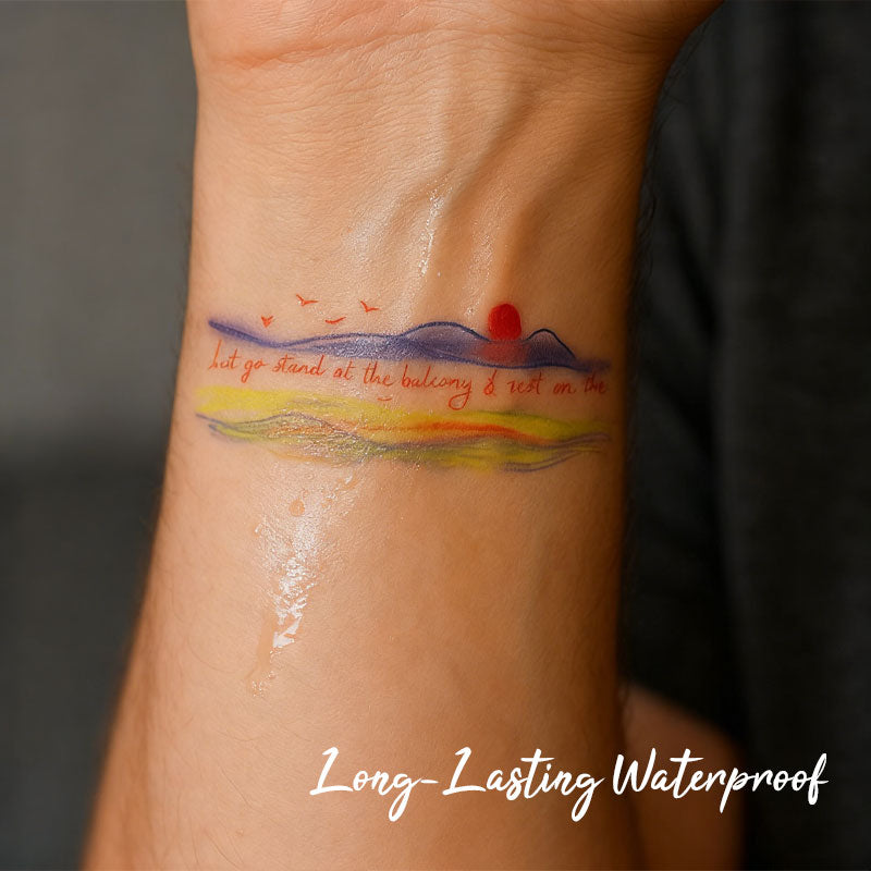 ✨🌈Luovat värikkäät ranne-tatuointitarra