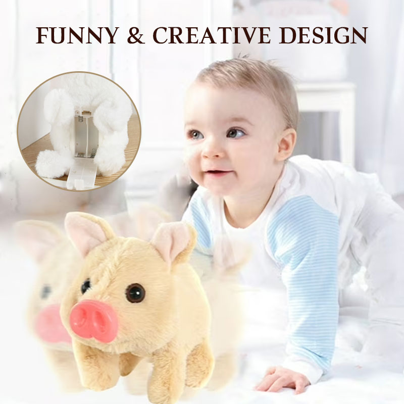 🐷Sähköinen kävelevä possupehmolelu