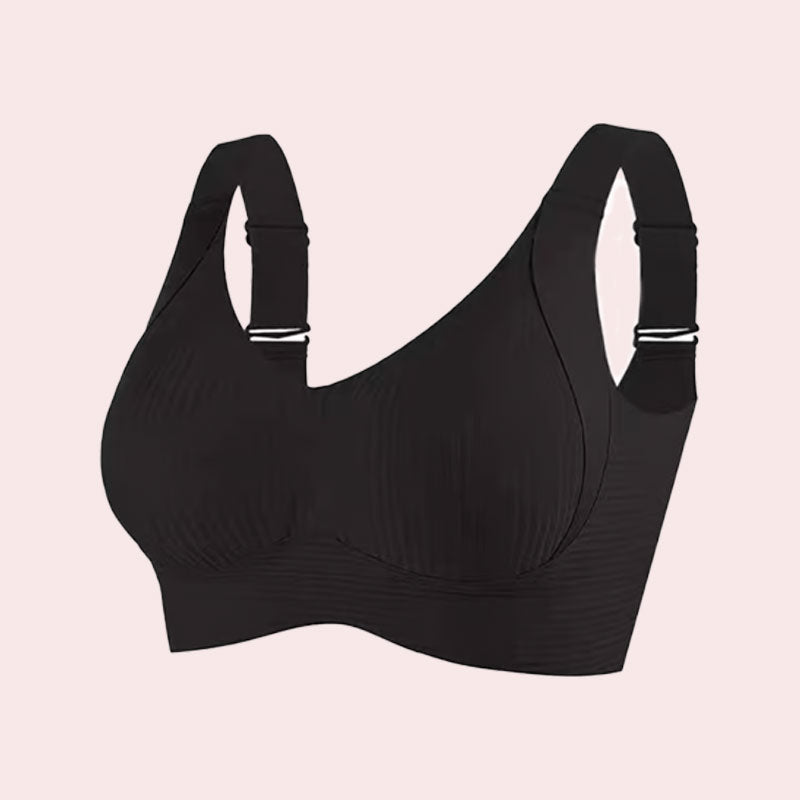 🔥Kevät kuuma myynti 49% OFF- Ribbed Push Up säädettävä langaton rintaliivit naisille